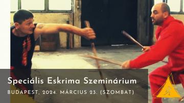 Speciális Eskrima Szeminárium 2024
