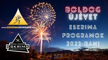 Eskrima programok 2023-ban