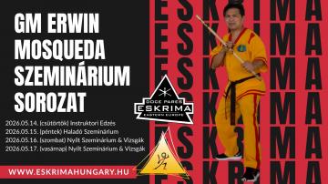 NAGYMESTERI ESKRIMA SZEMINÁRIUM & VIZSGÁK 2026 (Debrecen)