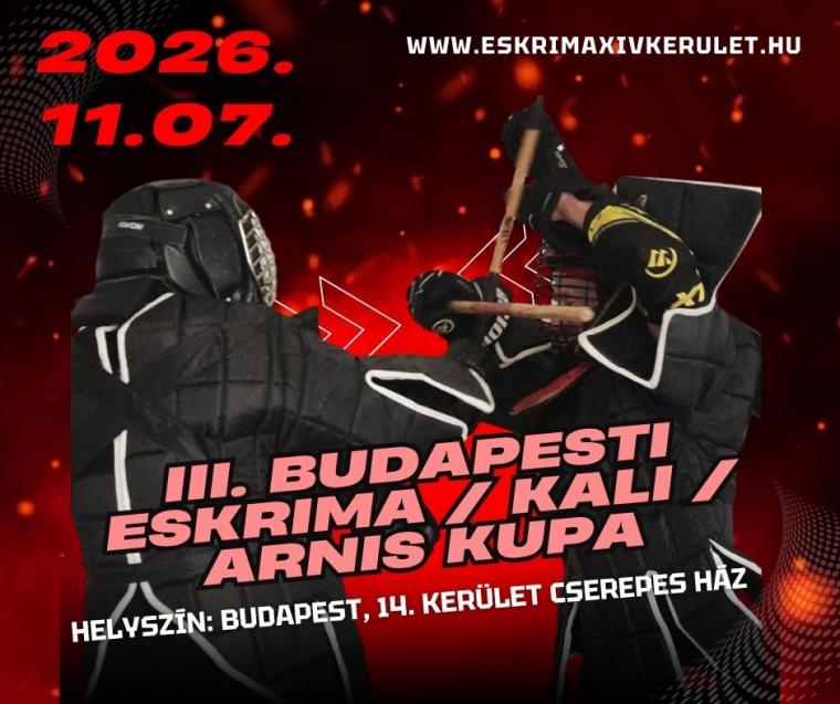 III. Budapesti Eskrima / Kali / Arnis Kupa Általános tájékoztatója és Versenyszabályzata-2026(folyt)