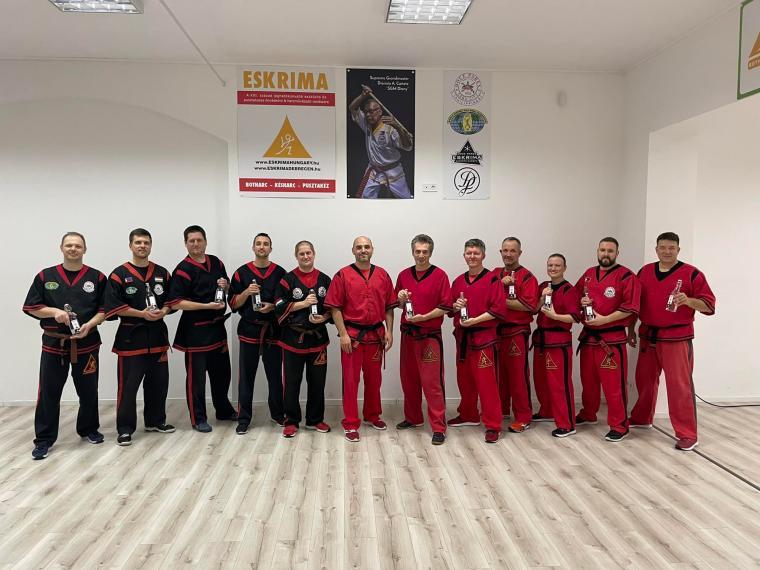 Mesterré avatták az Eskrima XIV. Kerület iskola instruktorát