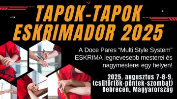Tapok-Tapok Nemzetközi Eskrima Tábor 2025
