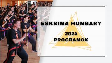 Eskrima programok 2024-ben